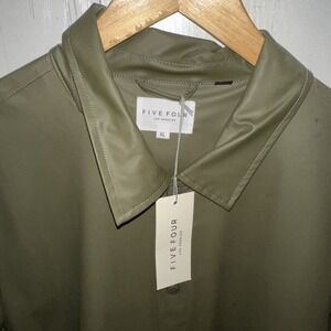 Five Four Los Angeles Jacket Men's Toka Light Weight Olive Green NWT